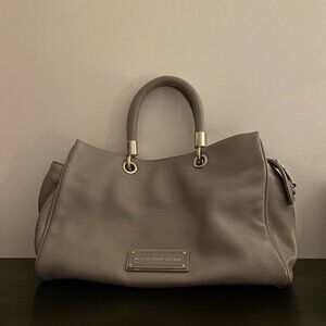 Marc by Marc Jacobs Gray Leather Handbag